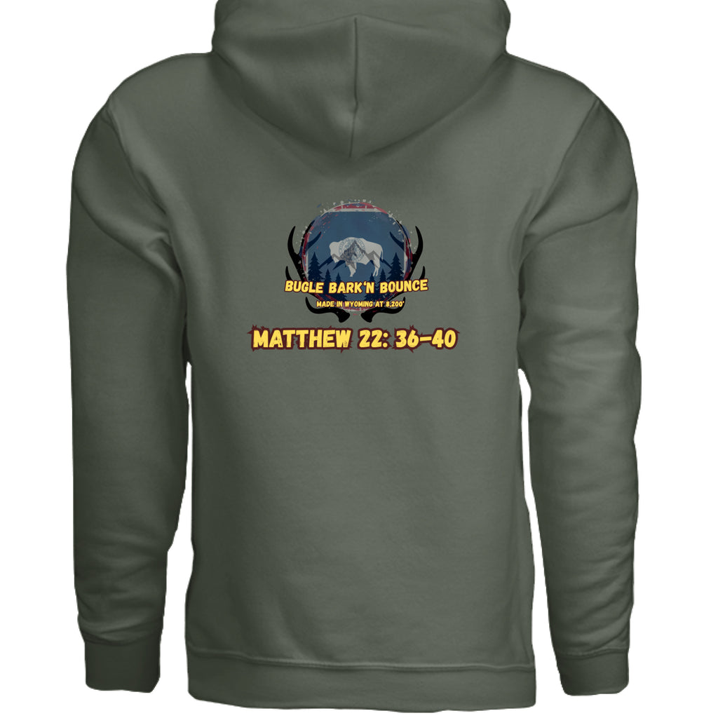 MILITARY GREEN - BACK