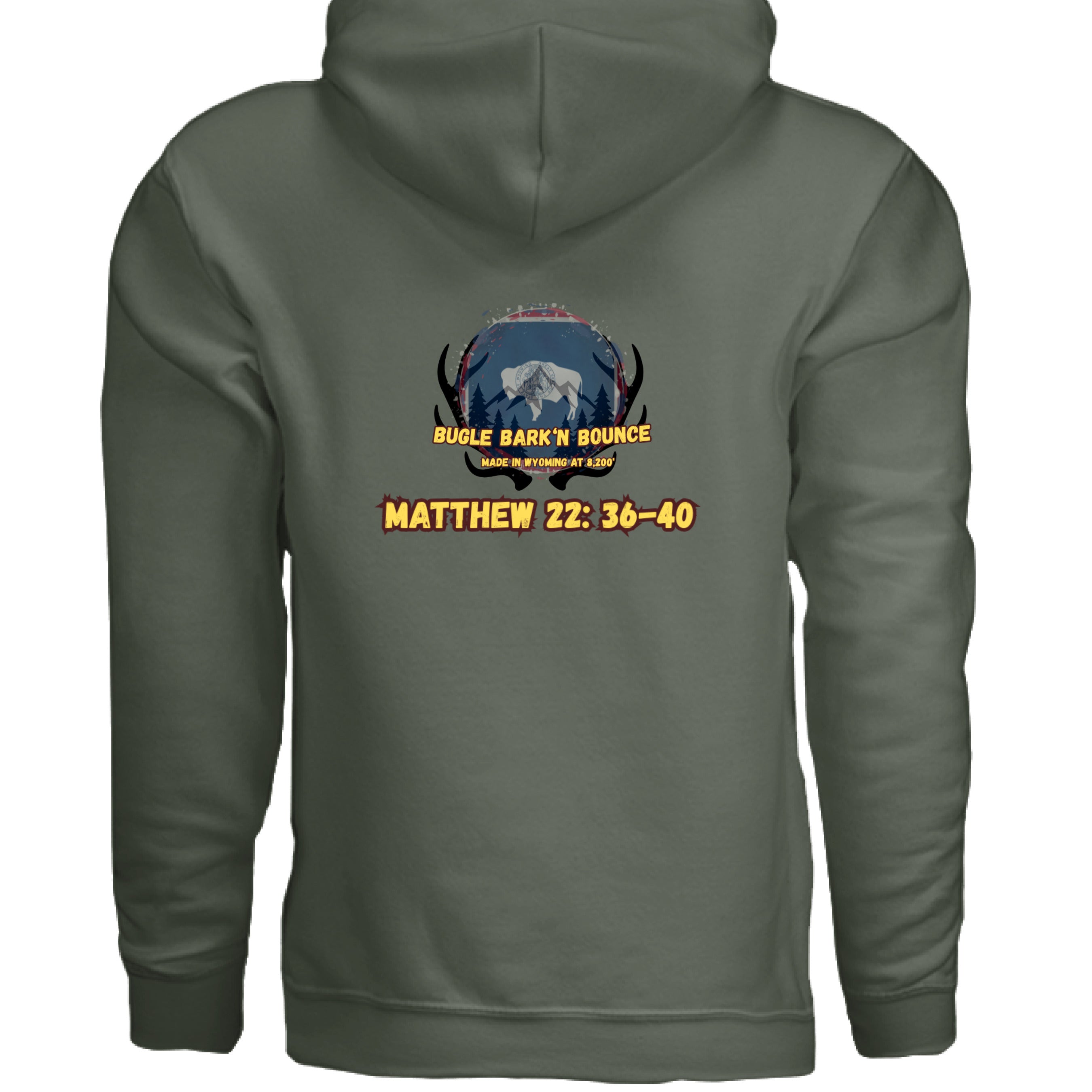 MILITARY GREEN - BACK