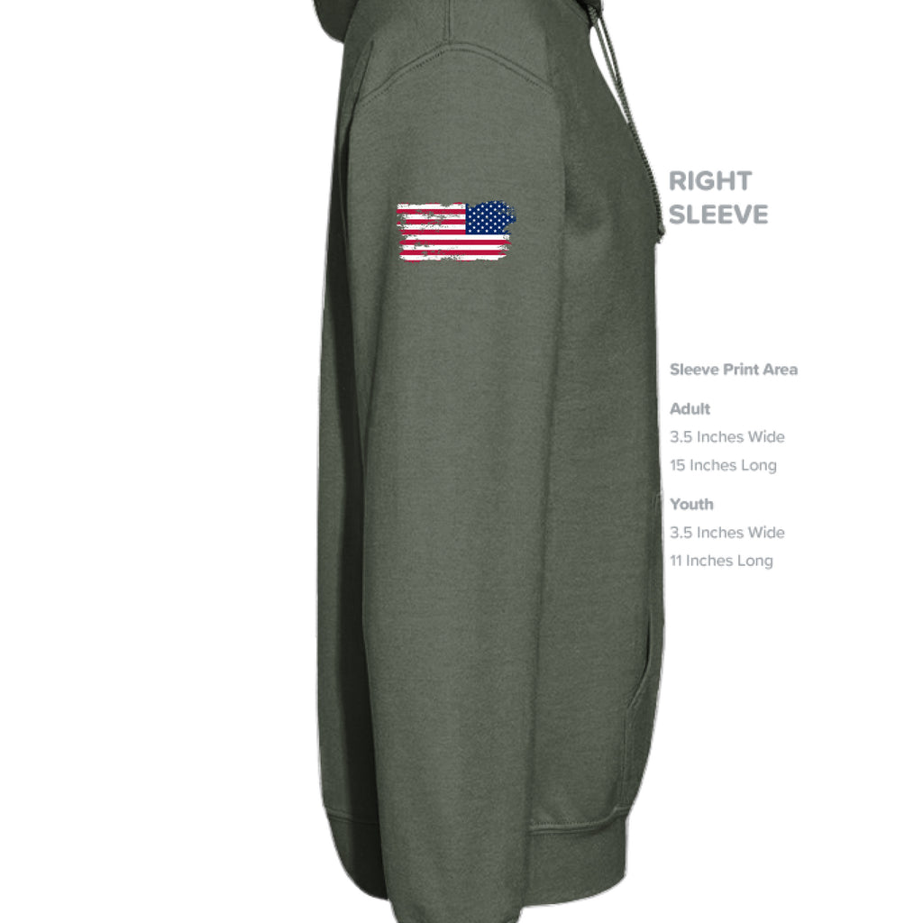 MILITARY GREEN - SLEEVE_RIGHT