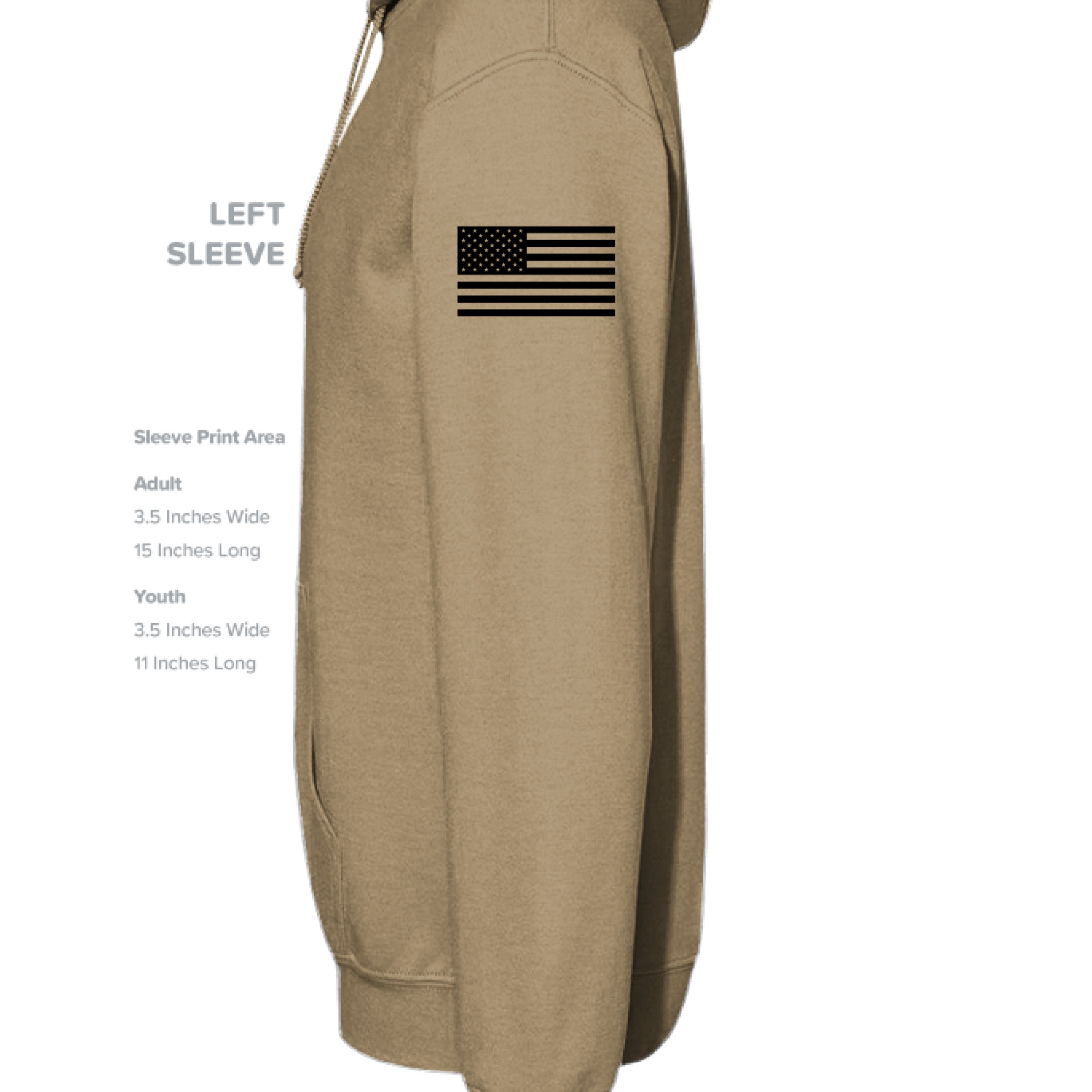 Coyote Brown - SLEEVE_LEFT