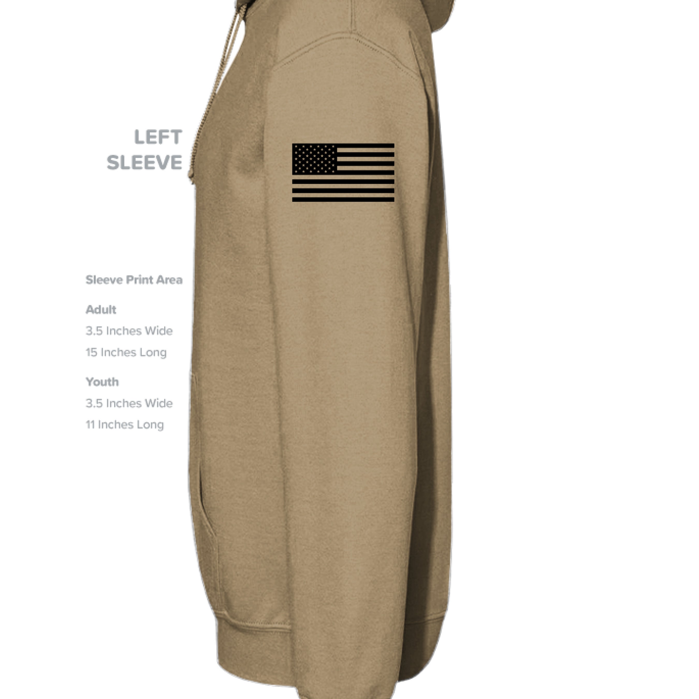 Coyote Brown - SLEEVE_LEFT