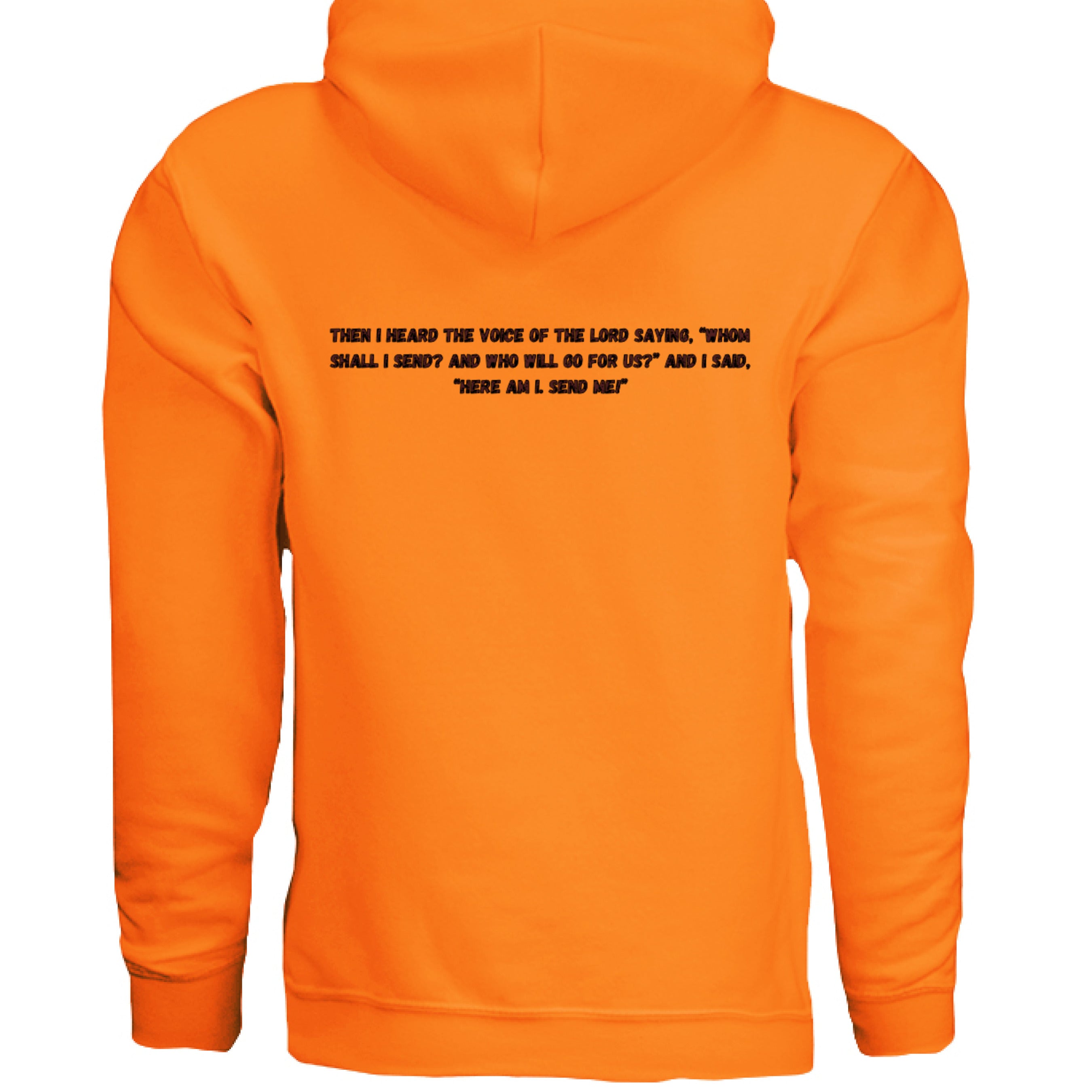 SAFETY ORANGE - BACK