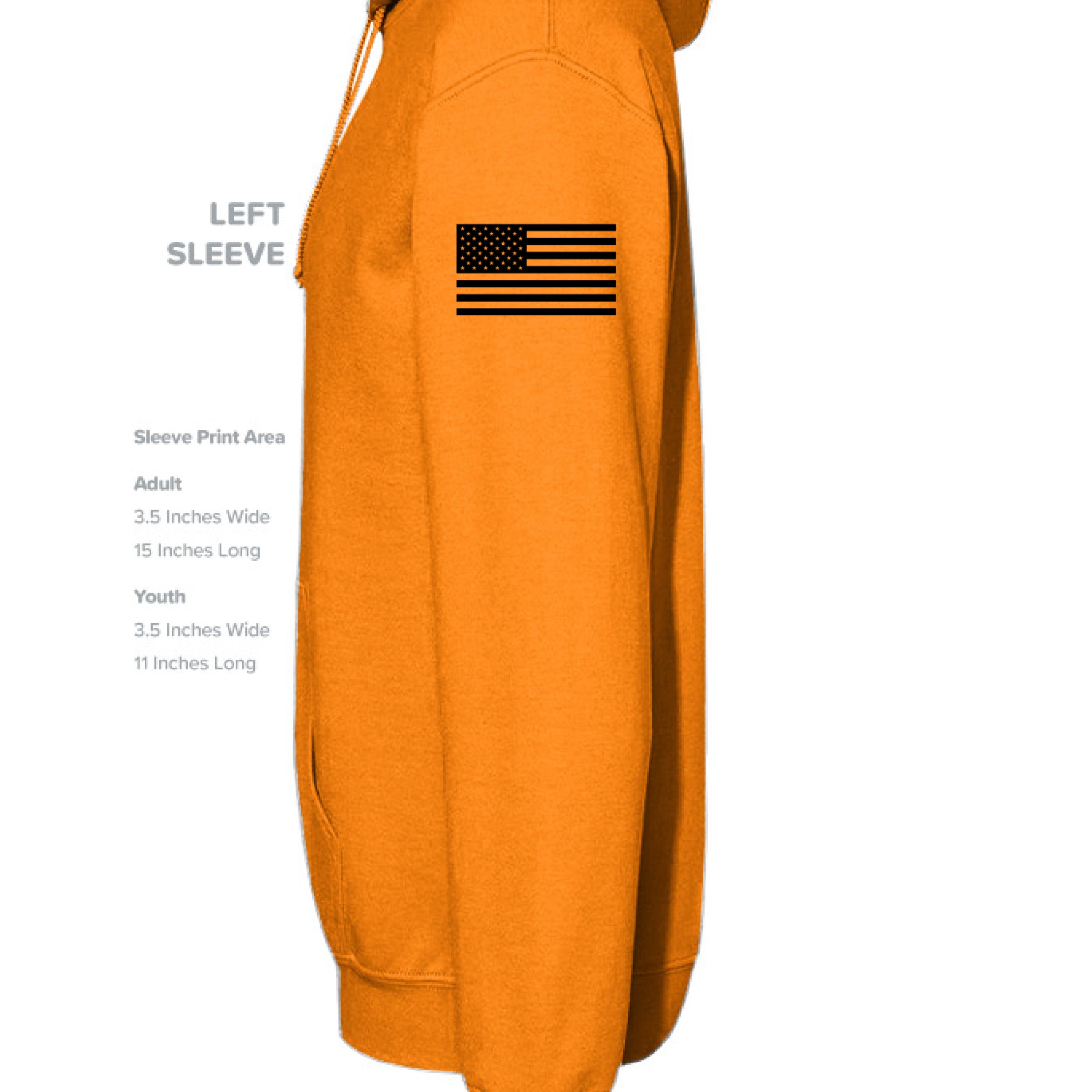SAFETY ORANGE - SLEEVE_LEFT