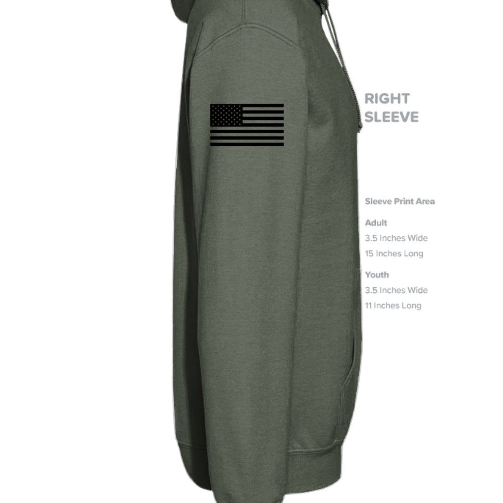 MILITARY GREEN - SLEEVE_RIGHT