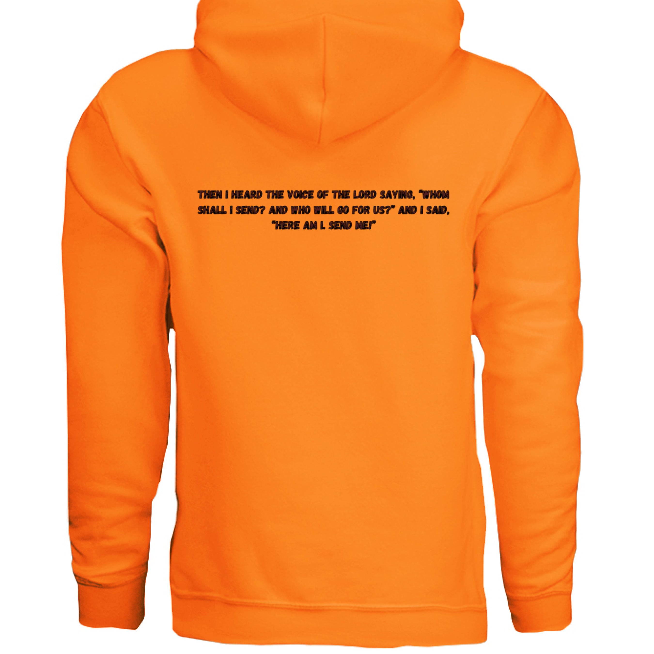 SAFETY ORANGE - BACK