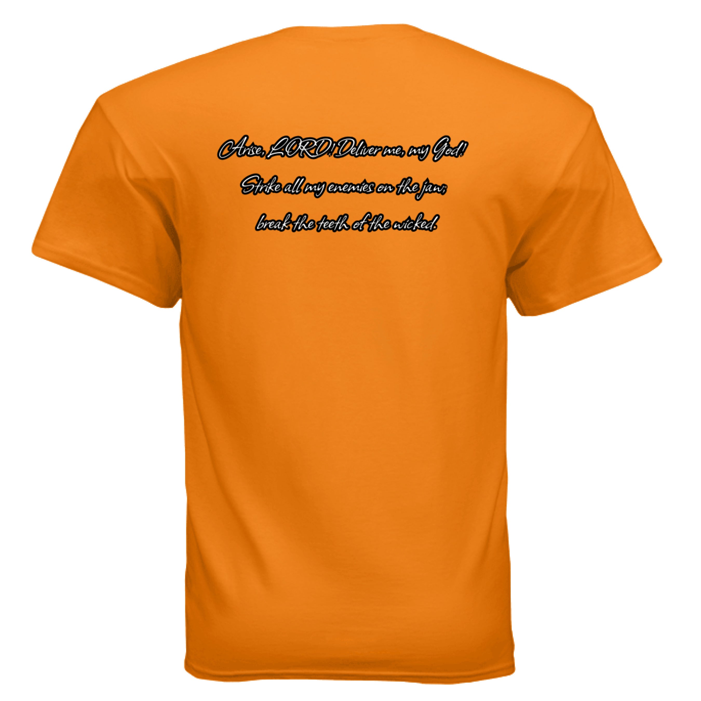 SAFETY ORANGE - BACK