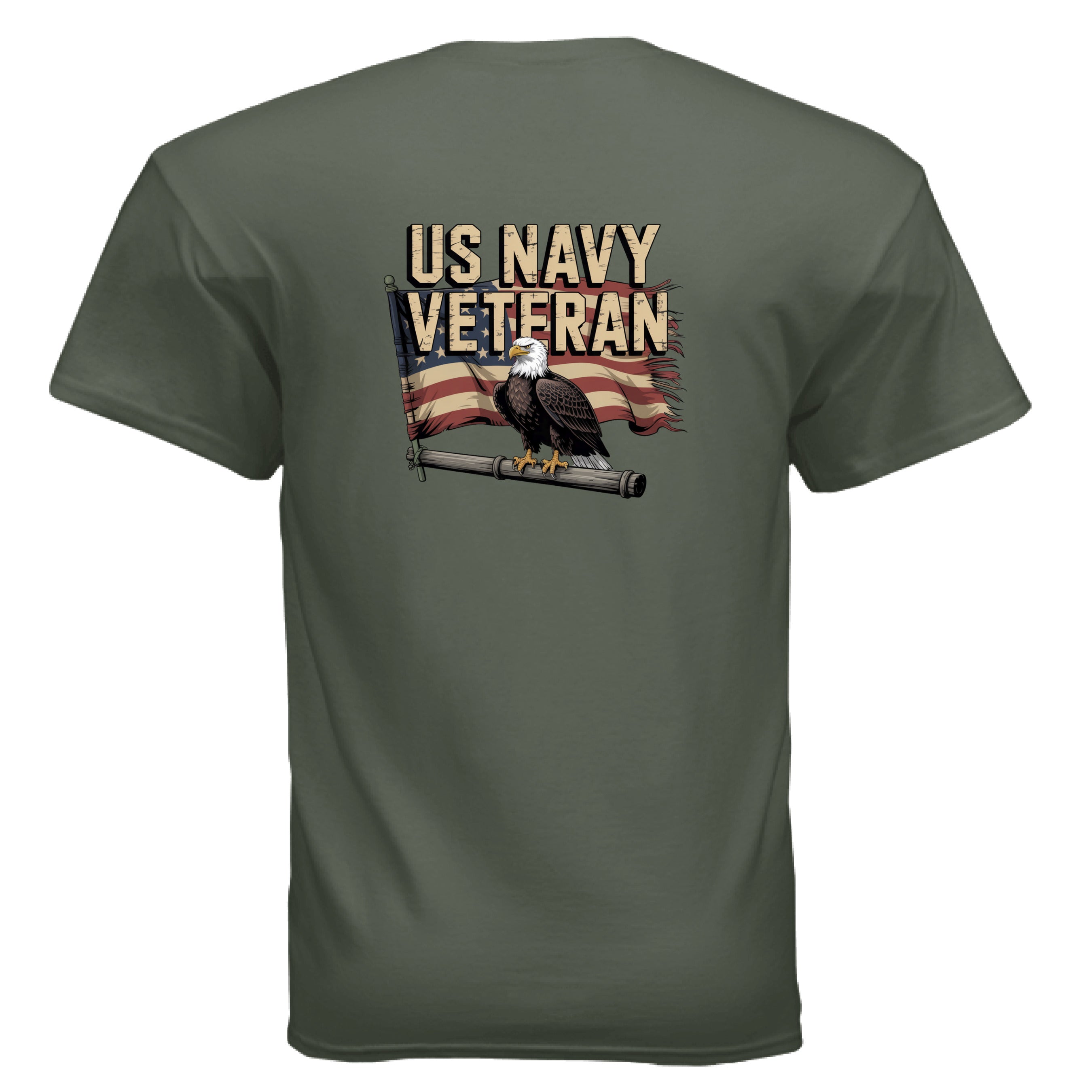 MILITARY GREEN - BACK