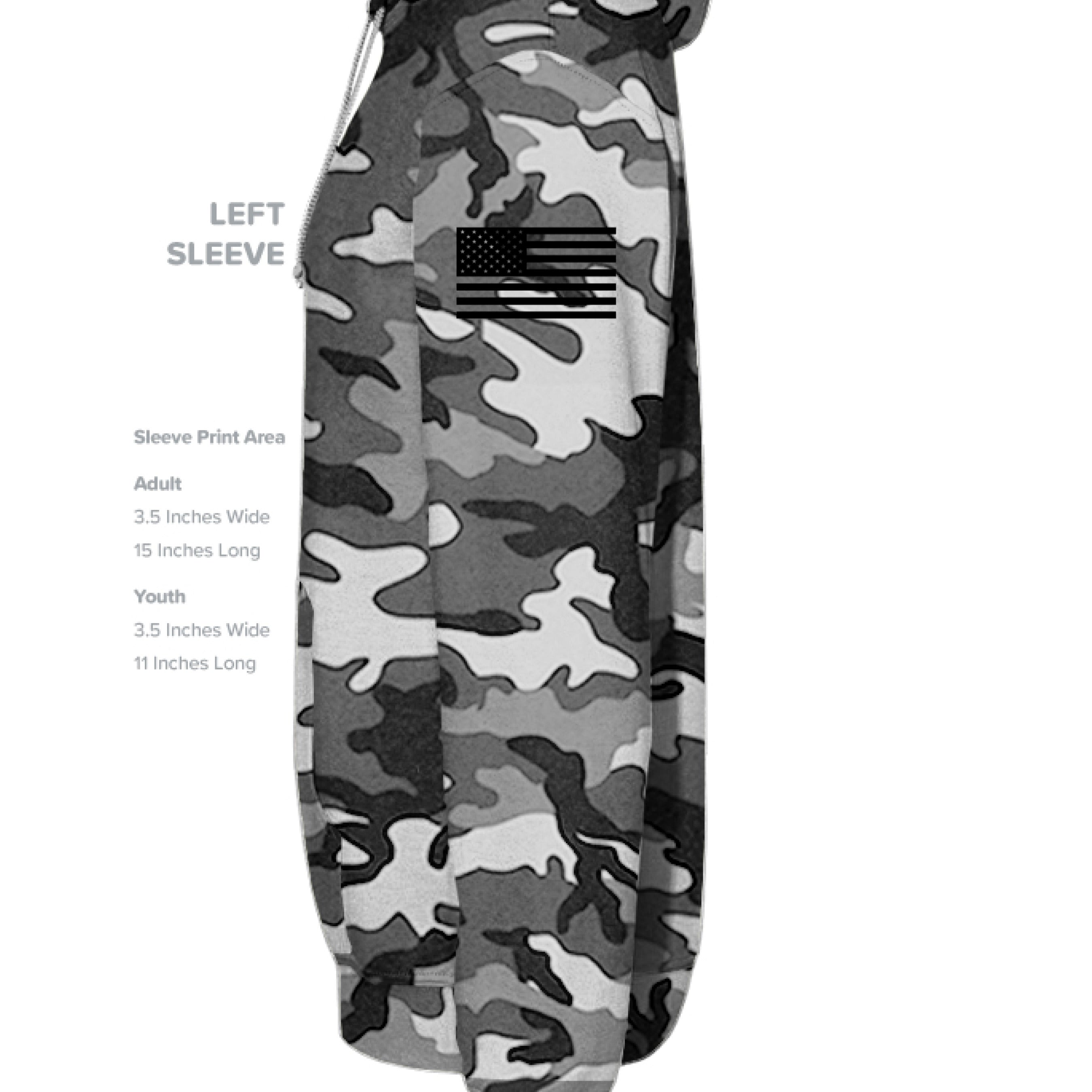 Snow Camo - SLEEVE_LEFT