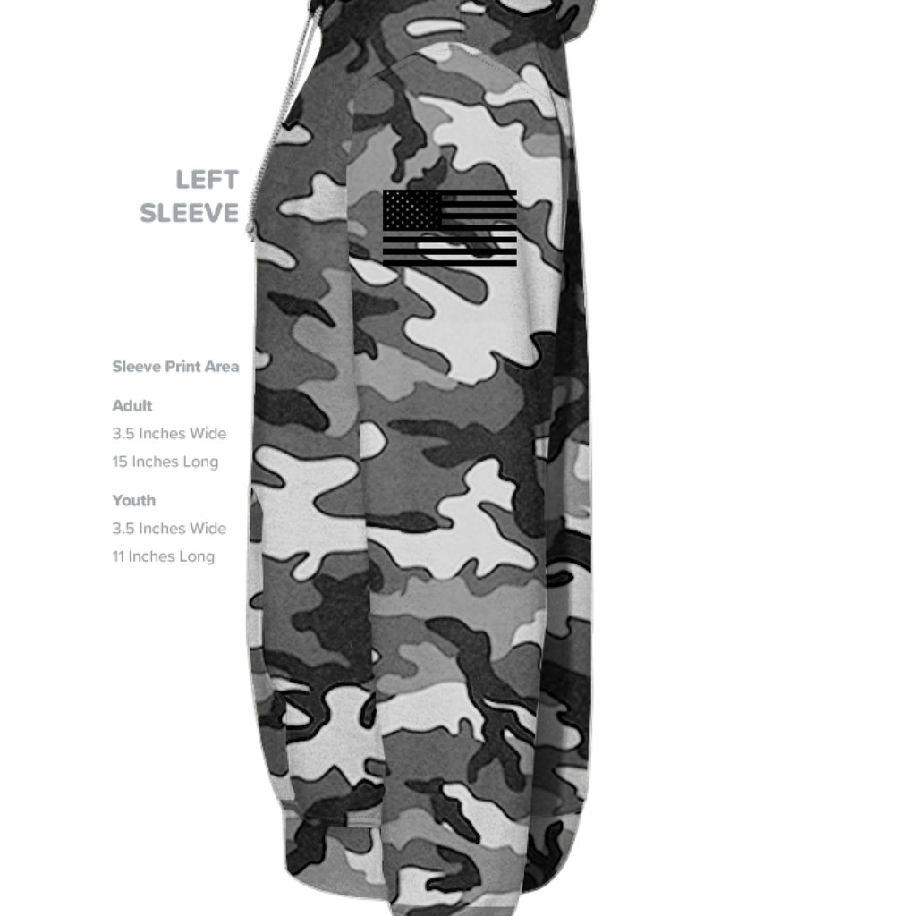 Snow Camo - SLEEVE_LEFT