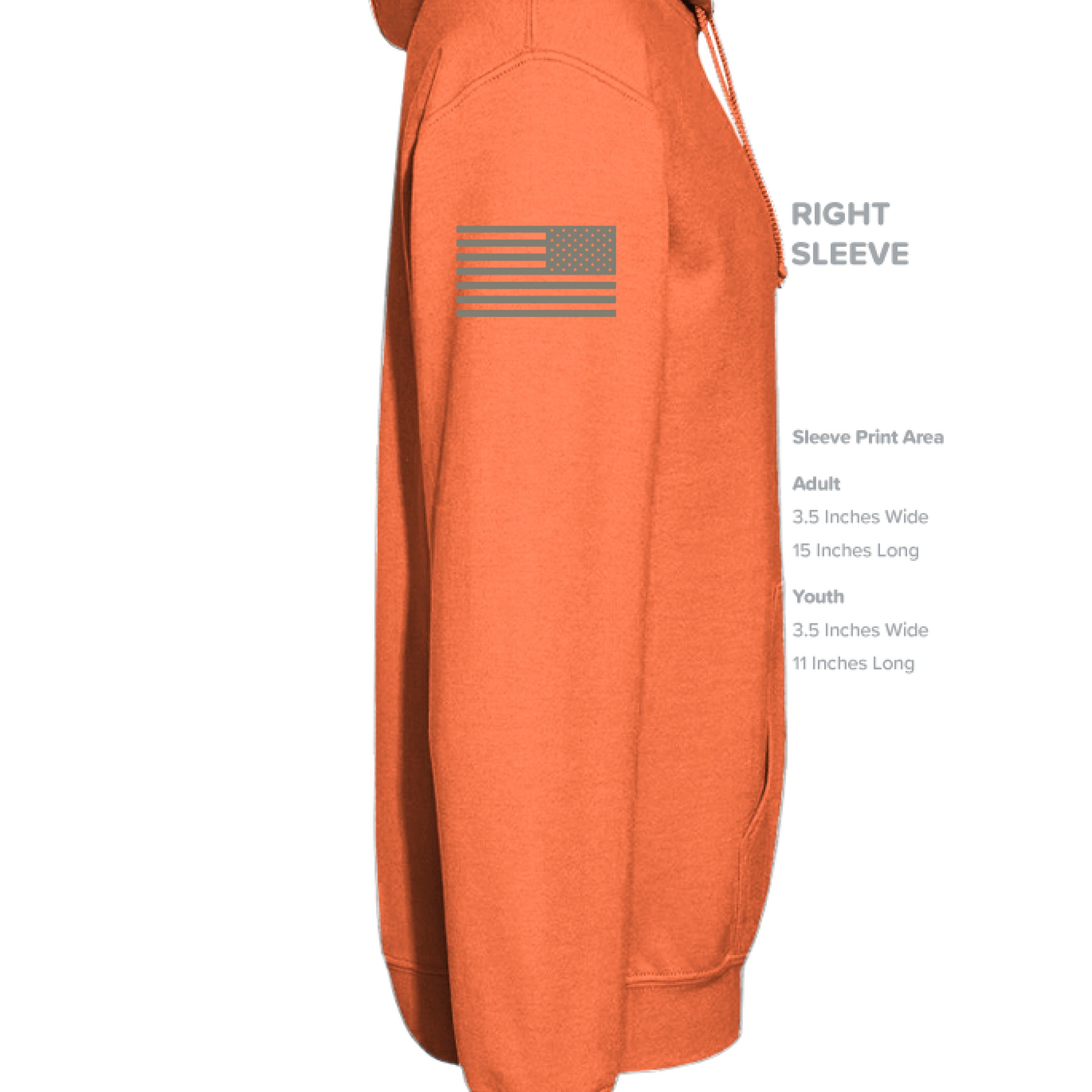 SAFETY ORANGE - SLEEVE_RIGHT