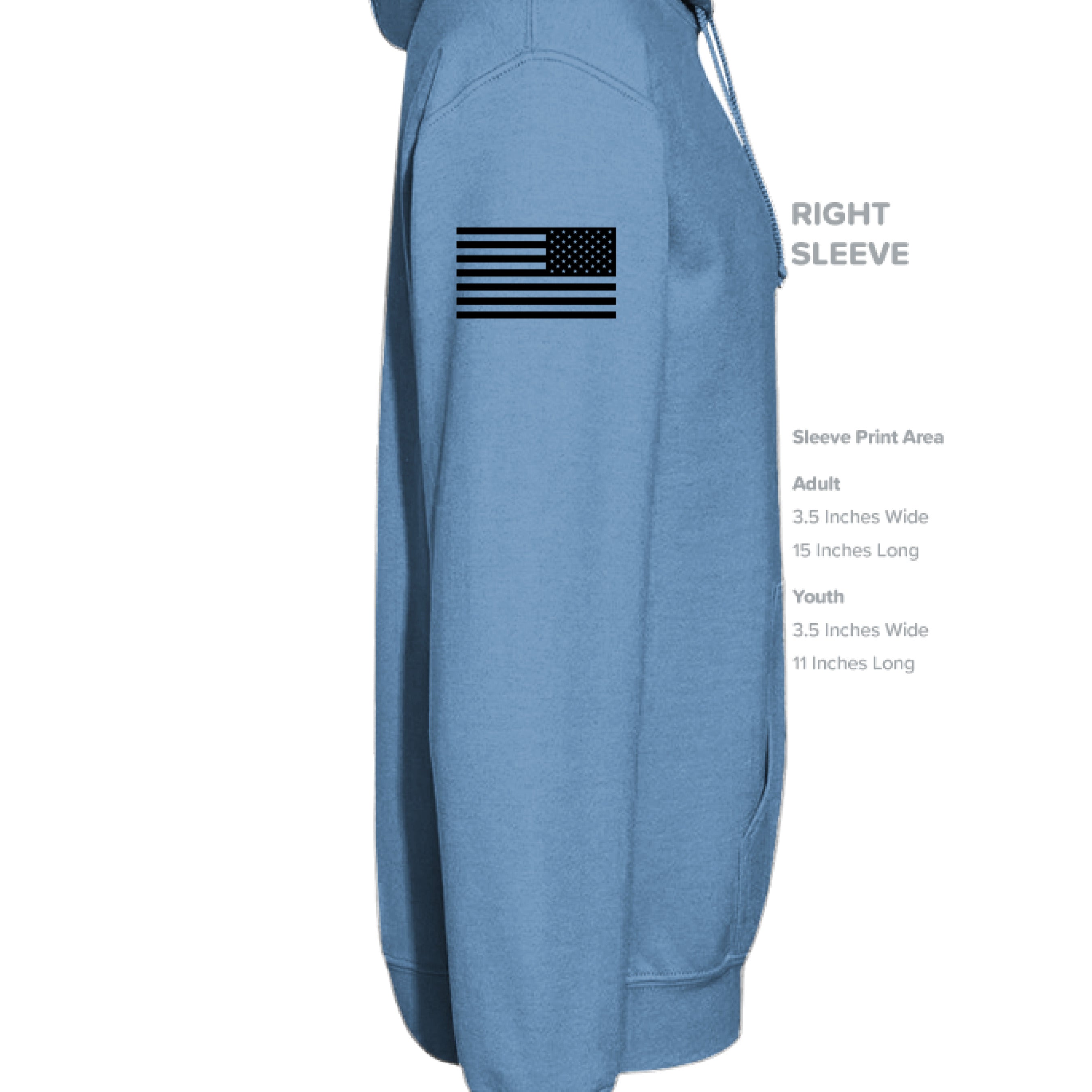 COLUMBIA BLUE - SLEEVE_RIGHT