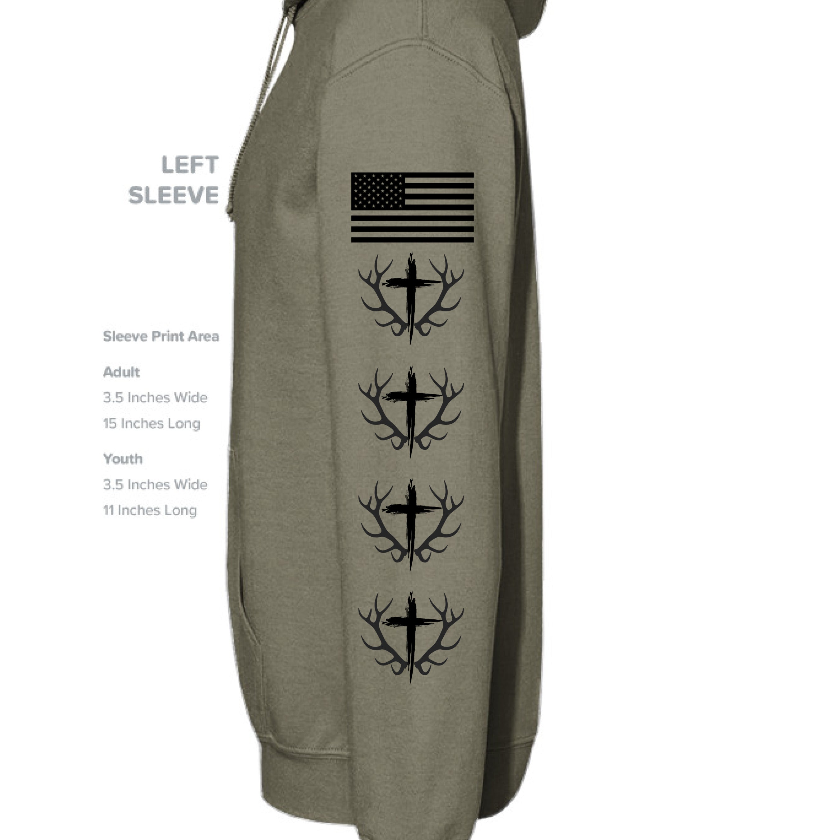 Forest Camo - SLEEVE_LEFT