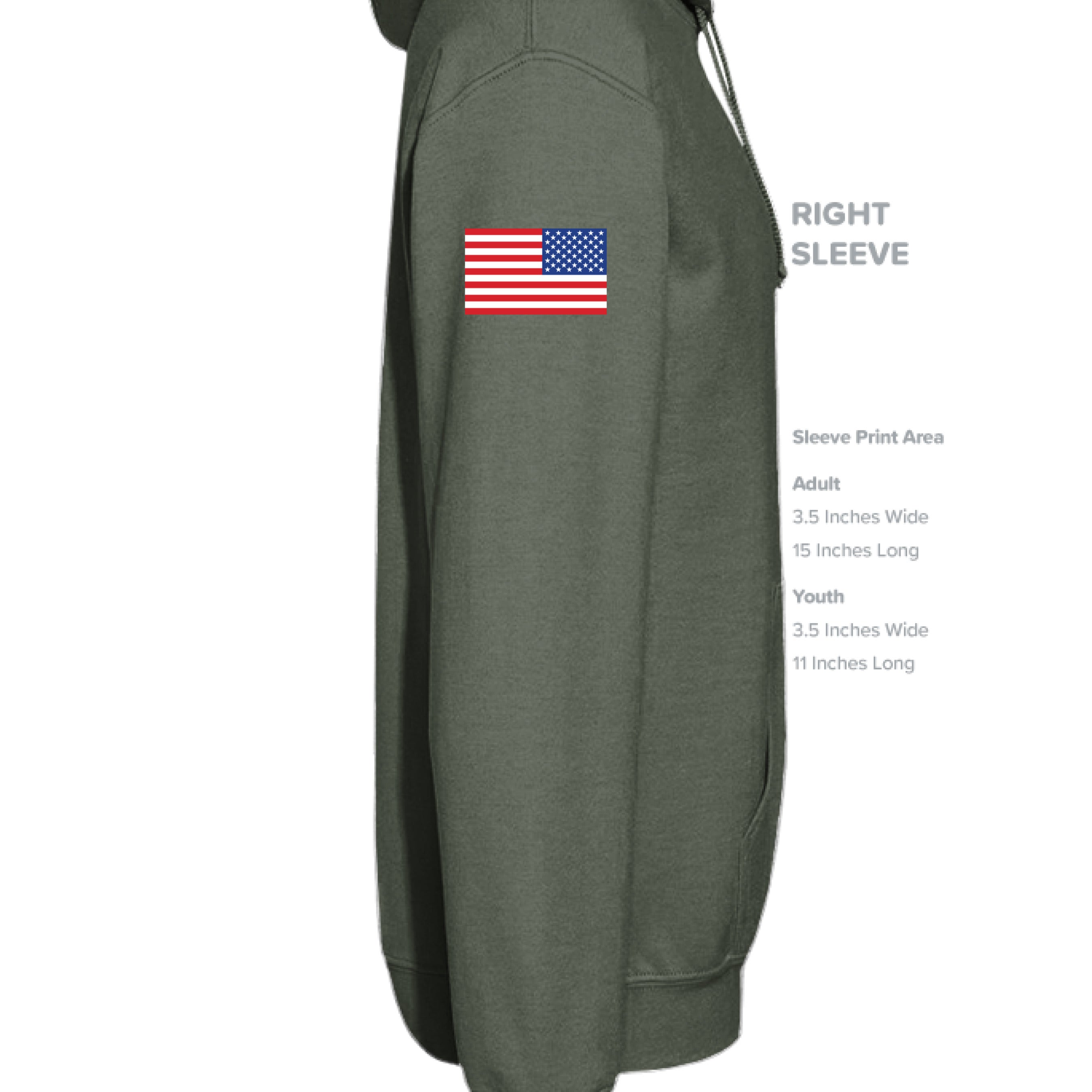 MILITARY GREEN - SLEEVE_RIGHT