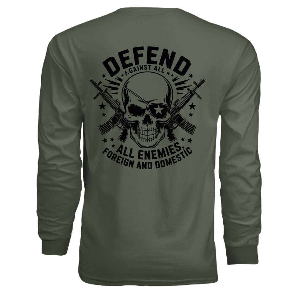 MILITARY GREEN - BACK