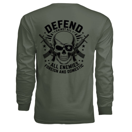 MILITARY GREEN - BACK