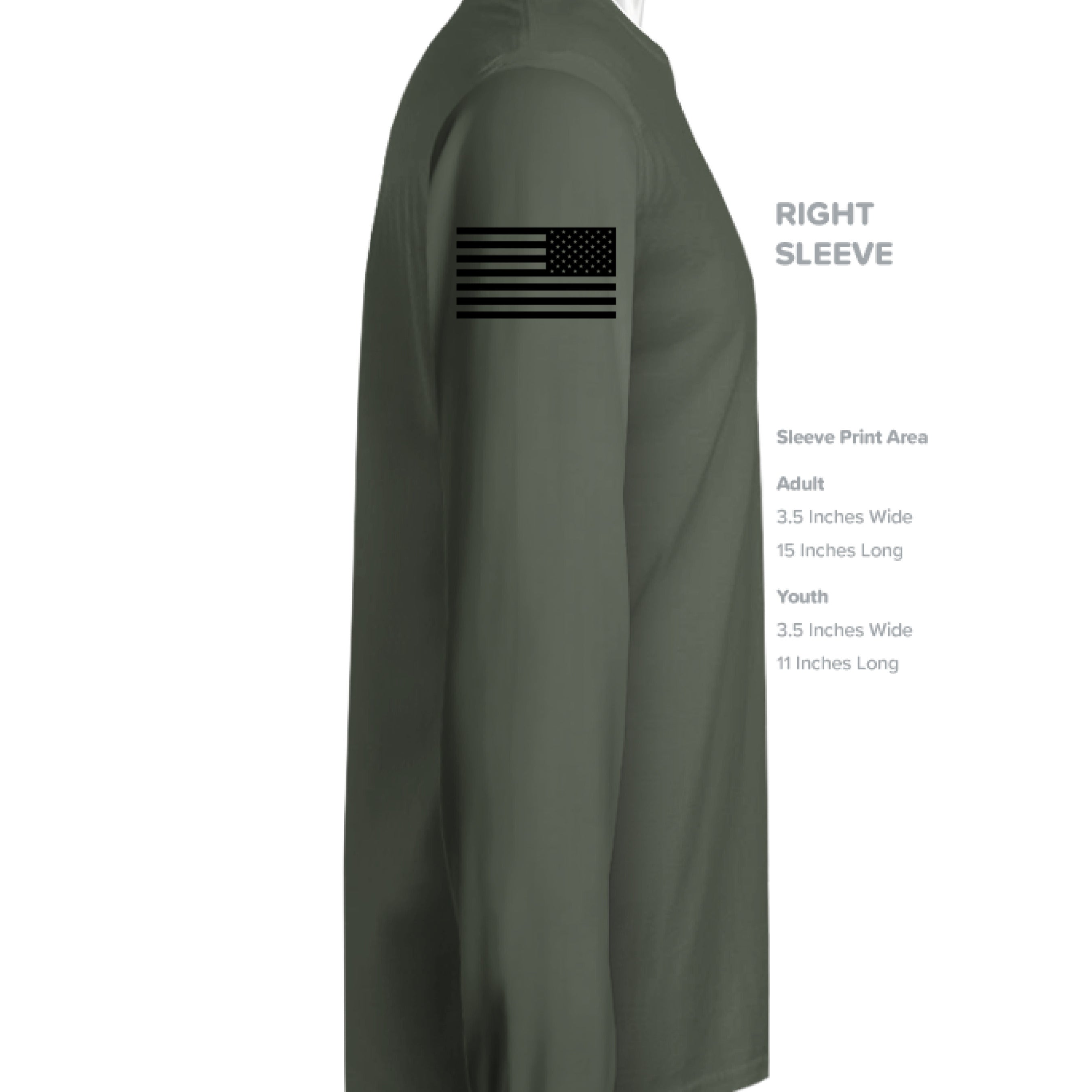 MILITARY GREEN - SLEEVE_RIGHT